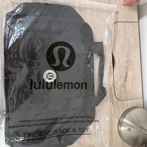 Lululemon Gray Duffel Bag